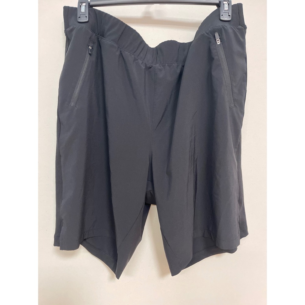 Livi for Lane Bryant Black Active Shorts Womens 22/24 Zipper Pockets Athleisure